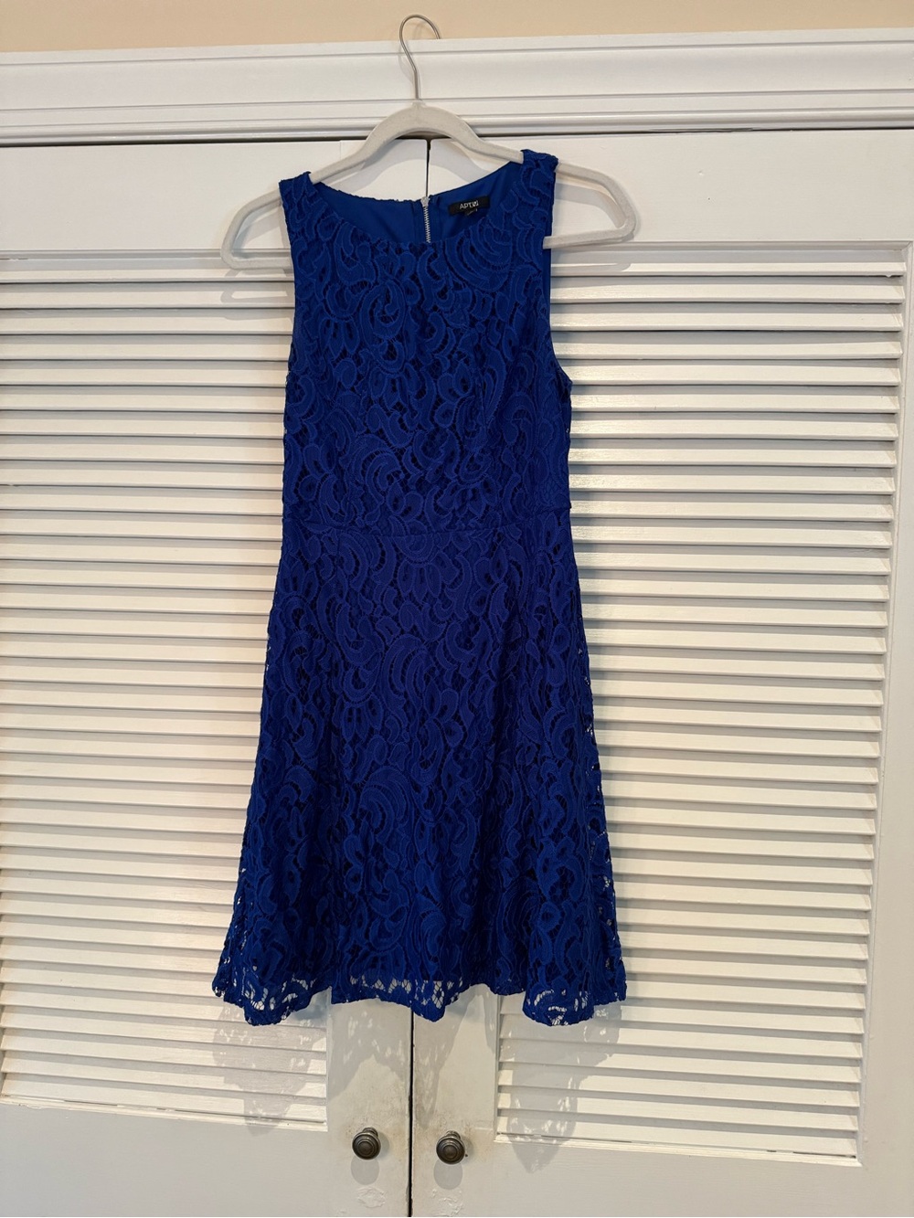 Apt. 9 Cobalt Blue Lace Dress